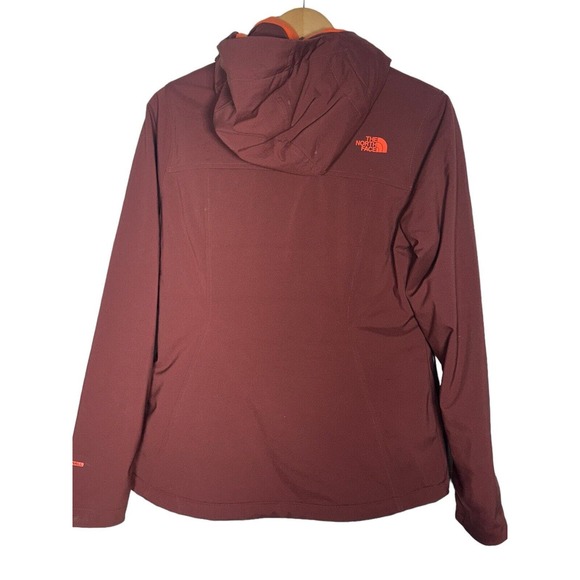 The North Face Jacket Womens Medium Windwall Hooded Insulated parka Primaloft - Picture 2 of 9